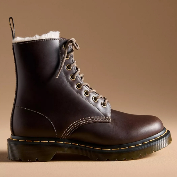 Dr. Martens 1460 Serena Boots - dark brown